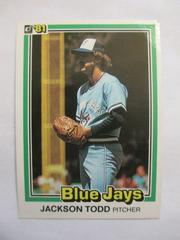 Jackson Todd #31 Baseball Cards 1981 Donruss Prices
