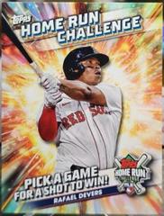 Rafael Devers #HRC-8 Baseball Cards 2024 Topps Home Run Challenge Prices