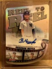 Brandon Mayea Baseball Cards 2023 Bowman's Best Reel to Die Cut Autographs Prices