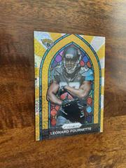 Leonard Fournette [Gold Mojo] #7 Football Cards 2017 Panini Prizm Stained Glass Prices