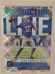 Jared Goff [Cosmic] #PDL-6 Football Cards 2023 Panini Donruss Production Line Prices