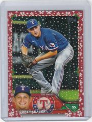 Corey Seager [Red] #H45 Baseball Cards 2023 Topps Holiday Prices