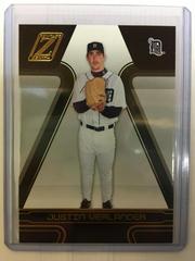 Justin Verlander #213 Baseball Cards 2005 Zenith Prices