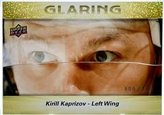 Kirill Kaprizov [Gold] #GL-3 Hockey Cards 2023 Upper Deck Glaring Prices