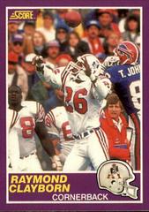 Raymond Clayborn #346S Football Cards 1989 Panini Score Supplemental Prices