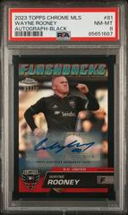 Wayne Rooney [Autograph Black] #81 Soccer Cards 2023 Topps Chrome MLS Prices
