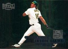 Jason Giambi Baseball Cards 1998 Metal Universe Prices