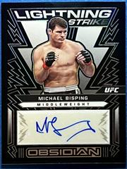 Michael Bisping #OL-MBS Ufc Cards 2023 Panini Chronicles UFC Obsidian Lightning Strike Signatures Prices
