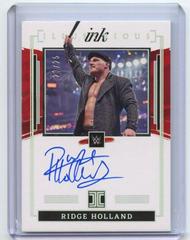 Ridge Holland [Holo Silver] Wrestling Cards 2022 Panini Impeccable WWE Illustrious Ink Autographs Prices