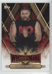 Kevin Owens Wrestling Cards 2019 Topps WWE Road to Wrestlemania 35 Roster Prices