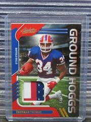 Thurman Thomas [Gold] #GH-18 Football Cards 2022 Panini Absolute Ground Hoggs Materials Prices