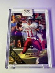 Drew Bledsoe [1000 Stripe] Football Cards 1993 Wild Card Prices