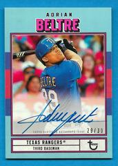 Adrian Beltre [Blue] #AC-AB Baseball Cards 2022 Topps Brooklyn Collection Autographs Prices