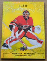 Frederik Andersen #DB-50 Hockey Cards 2022 Upper Deck Allure Doubloons Prices