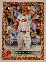 Bryson Stott [Red] #HW133 Baseball Cards 2022 Topps Holiday Prices