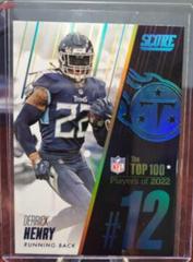 Derrick Henry #12 Football Cards 2023 Panini Score Top 100 Prices