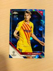 Nico Gonzalez Soccer Cards 2021 Topps Chrome Sapphire UEFA Champions League Prices