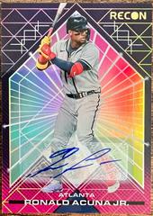 Ronald Acuna Jr. [Autograph] Baseball Cards 2022 Panini Chronicles Recon Prices