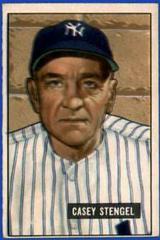 Casey Stengel #181 Baseball Cards 1951 Bowman Prices