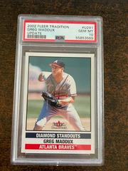 Greg Maddux #U291 Baseball Cards 2002 Fleer Tradition Update Prices