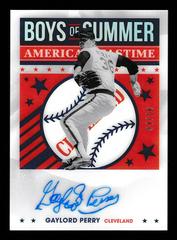 Gaylord Perry [Holo Silver] #BOS-GP Baseball Cards 2021 Panini Chronicles Boys of Summer Autographs Prices