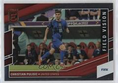 Christian Pulisic Soccer Cards 2022 Panini Donruss Elite FIFA Field Vision Prices