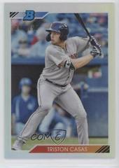Triston Casas [Refractor] #CAS Baseball Cards 2020 Bowman Heritage Chrome Prospects Prices
