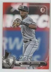 Tim Anderson [Red] #47 Baseball Cards 2017 Bowman Prices