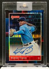 Wander Franco [Pandora Blue] #R88S-WF Baseball Cards 2022 Panini Donruss Optic Retro 1988 Signatures Prices