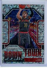 Trae Young [Fast Break Prizm] Basketball Cards 2020 Panini Prizm Downtown Bound Prices