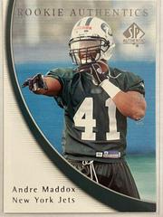 Andre Maddox #100 Football Cards 2005 SP Authentic Prices