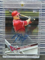 Mike Trout Baseball Cards 2017 Topps Clearly Authentic Autographs Prices