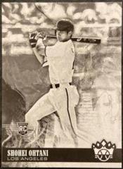 Shohei Ohtani [Black and White] Baseball Cards 2018 Panini Diamond Kings Prices