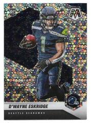 D'Wayne Eskridge [No Huddle Silver] #319-V Football Cards 2021 Panini Mosaic Rookie Variations Prices
