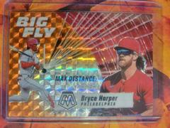 Bryce Harper [Orange Fluorescent] #BF4 Baseball Cards 2021 Panini Mosaic Big Fly Prices