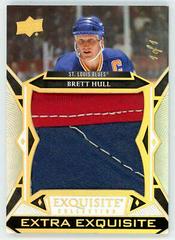 Brett Hull [Gold Spectrum] Hockey Cards 2022 Upper Deck Black Diamond Exquisite Collection Extra Prices