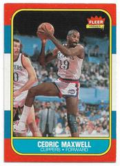 Cedric Maxwell #70 Basketball Cards 1986 Fleer Prices