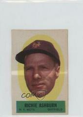 Richie Ashburn Baseball Cards 1963 Topps Peel Offs Prices