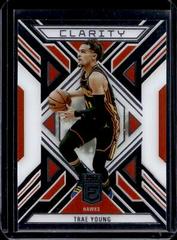 Trae Young #10 Basketball Cards 2023 Donruss Elite Clarity Prices