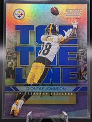 Diontae Johnson [Artist's Proof] Football Cards 2022 Panini Score Toe the Line Prices