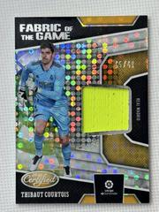 Thibaut Courtois [Silver Circles] #FG-TC Soccer Cards 2020 Panini Chronicles Fabric of the Game Prices