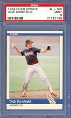 Dick Schofield Baseball Cards 1984 Fleer Update Prices