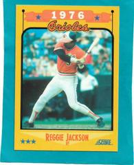  1988 Score #501 Reggie Jackson Special O's - Baltimore Orioles  : Collectibles & Fine Art