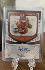 Will Shipley #SM-WSH Football Cards 2022 Panini Immaculate Collegiate Signature Moves Prices