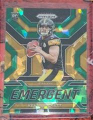 Kenny Pickett [Green Ice] #E-1 Football Cards 2022 Panini Prizm Emergent Prices
