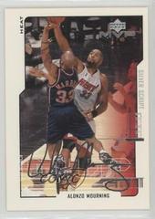 Alonzo Mourning Super Script #83 Basketball Cards 2000 Upper Deck MVP Prices