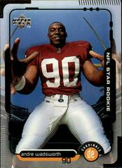Andre Wadsworth #3 Football Cards 1998 Upper Deck Prices