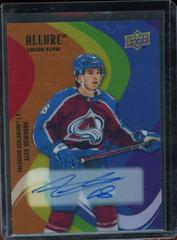 Alex Newhook [Full Rainbow Autograph] Hockey Cards 2022 Upper Deck Allure Color Flow Prices
