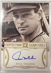 Paul Molitor #HOF-MOL Baseball Cards 2013 Panini Cooperstown Signatures Prices