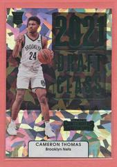 Cameron Thomas [Cracked Ice] Basketball Cards 2021 Panini Contenders Draft Class Prices